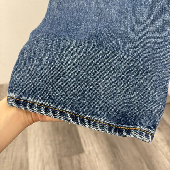 Vintage Levi’s 505 Orange Tab Medium Wash Jeans Made in the USA Size 38”X31.5” - Picture 5 of 6